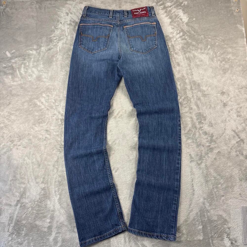 Kimes Ranch Roger Men’s Jeans 30x32 Dark Wash Straight Leg Made in USA